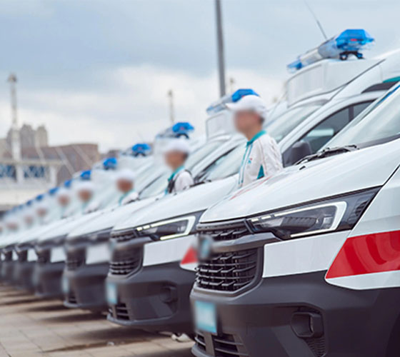 和政县服务车队展示